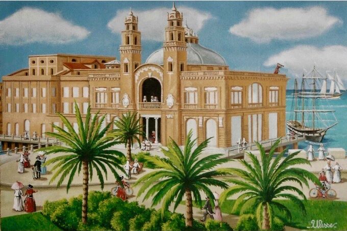 ULISSE IN ARTE BARI IL TEATRO MARGHERITA 40X60 ULISSE IN ARTE BARI IL TEATRO MARGHERITA 40X60